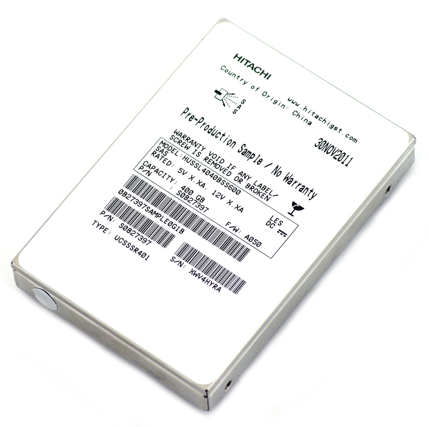 HUSSL4020BSS600 | Hitachi Ultrastar SSD400S.B 200GB 6Gb/s 2.5 SFF Solid State Drive