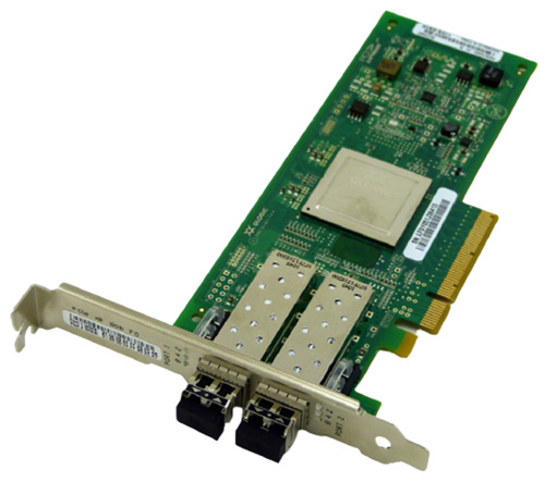 342-3547 | Dell SANblade 8GB Dual Channel PCI-Express 8X Fibre Channel Host Bus Adapter Card Only