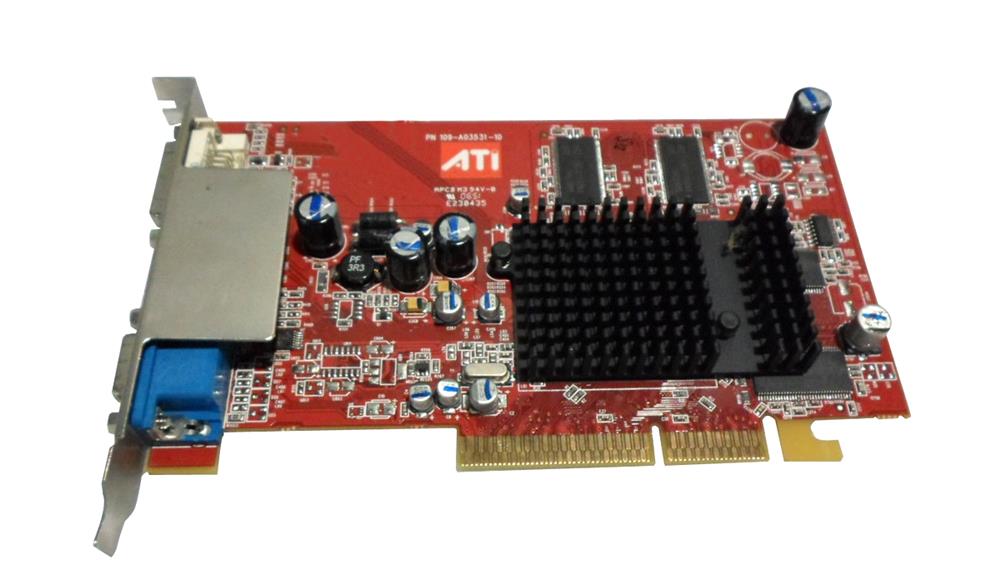 109-A03531-10 | ATI Radeon 9550 256MB PCI Express VGA/ S-Video/ DVI/ AGP Video Graphics Card